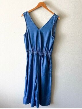 Splendid Jean Wideleg Jumpsuit